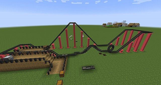 roller coaster minecraft download