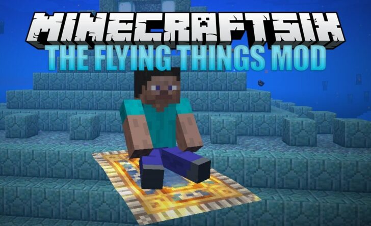 The Flying Things Mod For Minecraft 1 14 4 1 13 2 1 12 2 Enchanted Broom And Flying Carpet Minecraftgames Co Uk