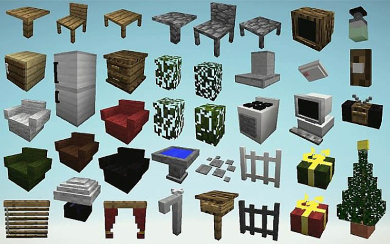 Mrcrayfish S Furniture Mod For Minecraft 1 15 1 1 14 4 1 12 2 1 7