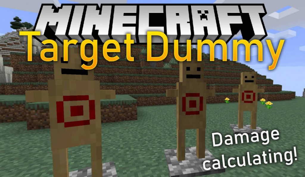 Download Target Dummy Minecraft Mod 1 14 4 Battle Training Minecraftgames Co Uk