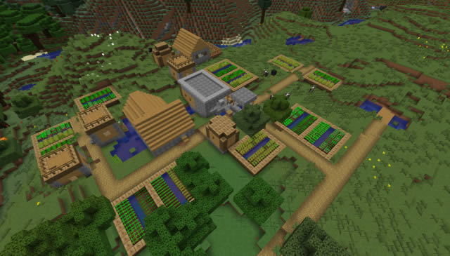 Zombie Village Seed For Minecraft 1 13 2 Try To Survive Minecraftgames Co Uk