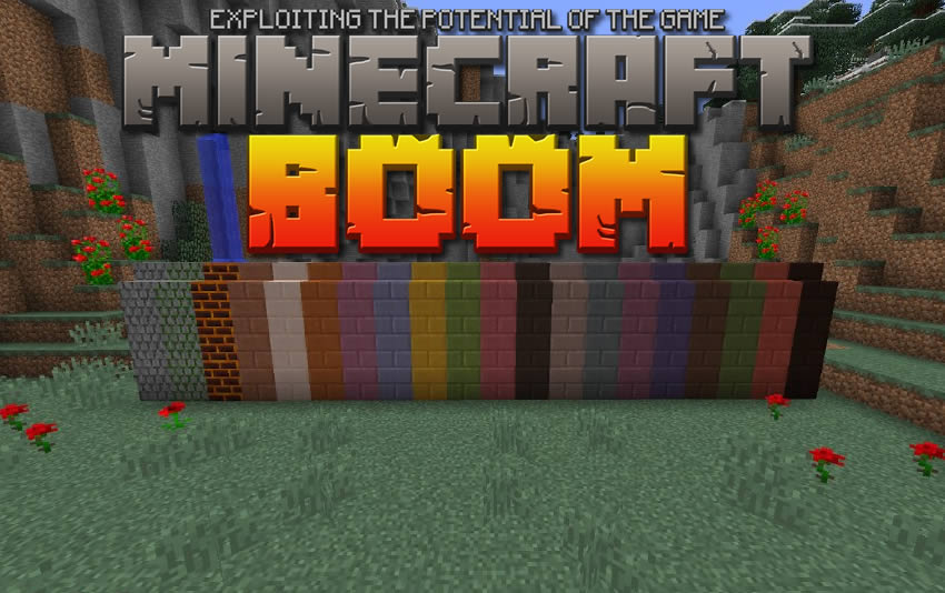 Minecraft Boom Mod 1 14 4 1 13 2 1 12 2 Many New Blocks Minecraftgames Co Uk