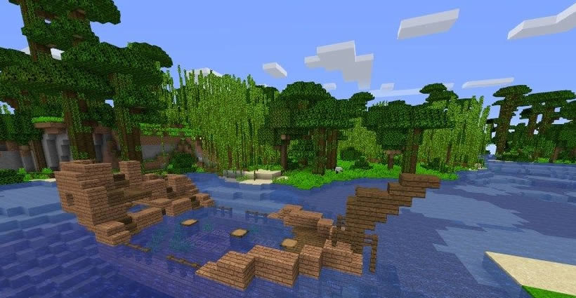 Jungle By The Ocean Seed For Minecraft 1 15 1 1 14 4 Minecraftgames Co Uk