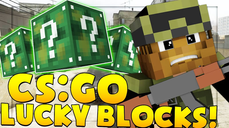 CSGO Lucky Block Mod for Minecraft 1.8.9 MinecraftGames