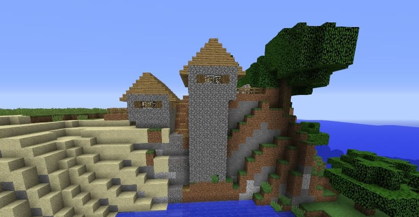 Beautiful Island Village Seed For Minecraft 1 12 2 Minecraftgames Co Uk