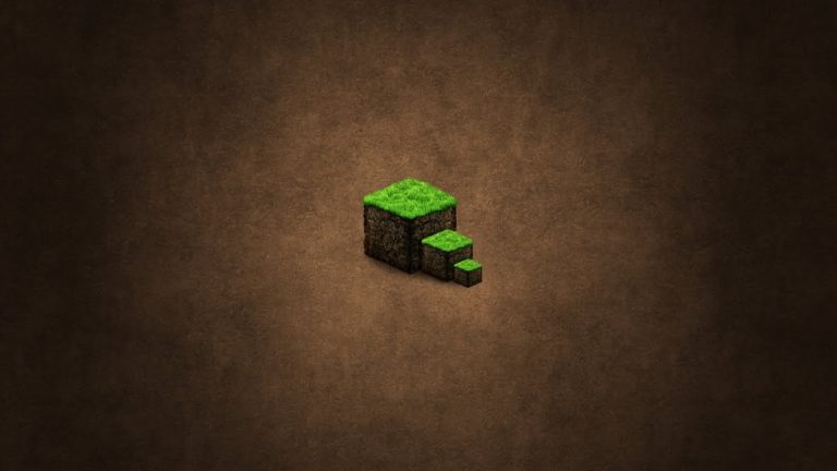 The Dirt Block Minecraft Wallpaper | MinecraftGames.co.uk