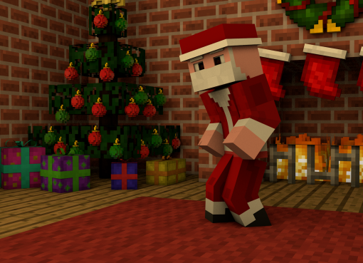 Minecraft Christmas Wallpapers