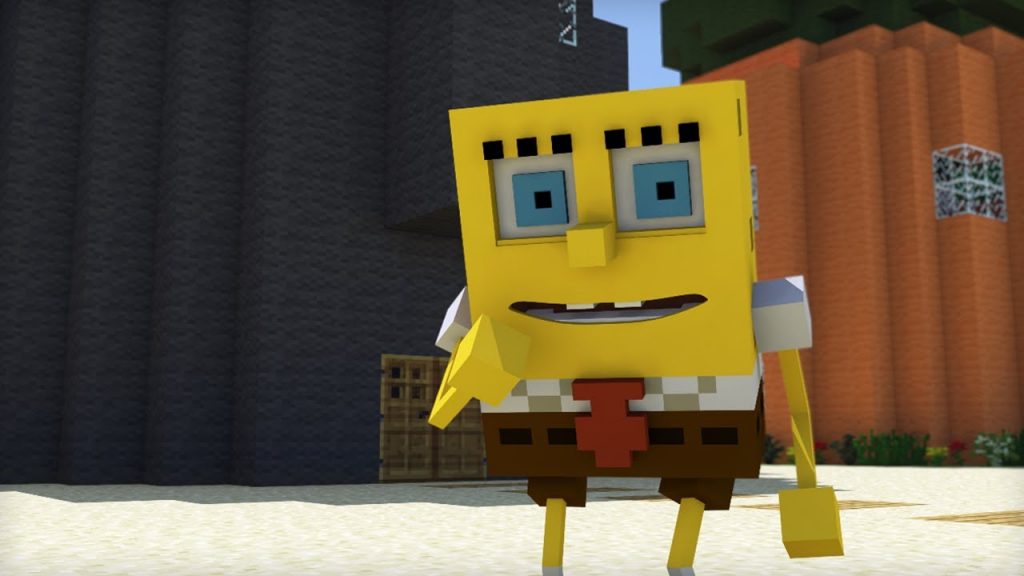 Spongebob in Minecraft Video Animation | MinecraftGames.co.uk