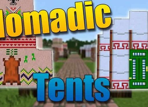 Nomadic Tents Mod for Minecraft