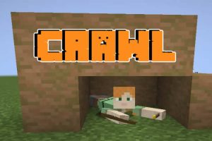 Crawl mod for Minecraft