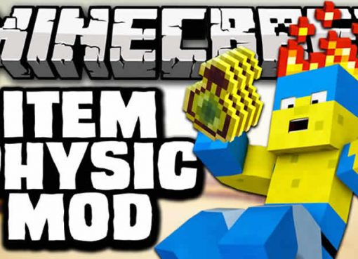 ItemPhysic Mod for Minecraft
