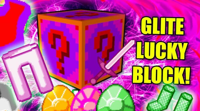 Lucky Block Glite Mod for Minecraft 1.8.9/1.7.10