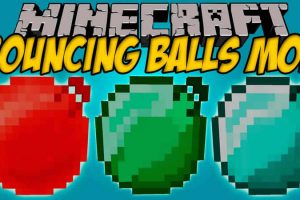 Bouncing Balls Mod for Minecraft