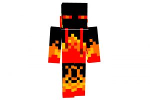 Ender Flame Minecraft Skin