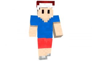 LeDoener - Minecraft Christmas Skin for Boys