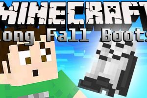 Long Fall Boots Mod for Minecraft