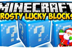 Lucky Block Frosty Mod