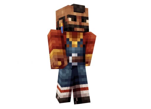 Mr. T (The A-Team) Minecraft Skin