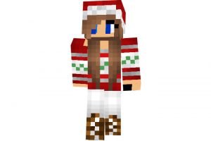Poison_Ivy13 - Christmas Minecraft Skin for Girls