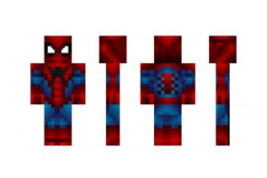 Spider Man Armor Skin for Minecraft