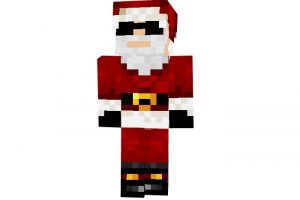 brickcar (Santa Claus in Glasses) - Minecraft Christmas Skin