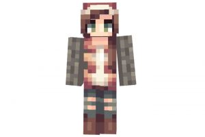 wqgenclik26 - Minecraft Christmas Skin for Girls