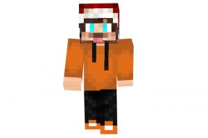 DAYELA Minecraft Christmas Skin for Boys