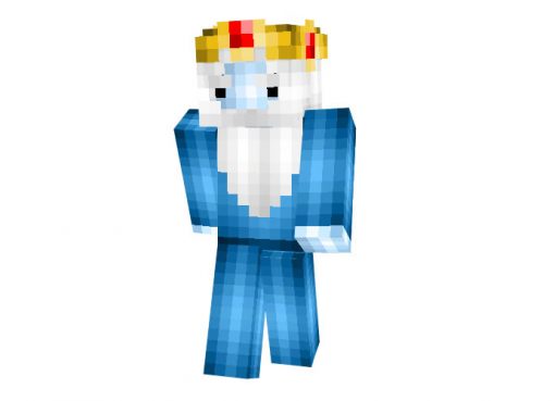 Ice King (Adventure Time) Minecraft Skin