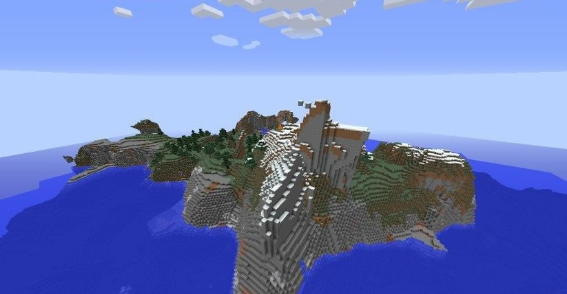 Jungle Temple Island Seed Screenshot