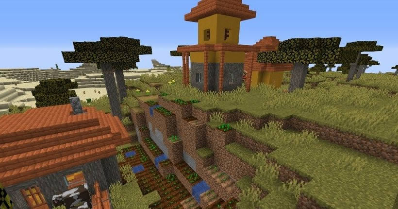 Mansion and Four Villages Seed 1.14.4