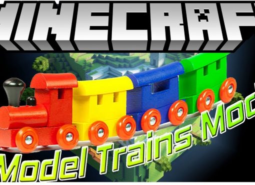 Model Trains Mod for Minecraft