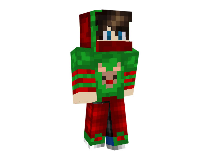 NathanDoesMC (Christmas Suit) | Minecraft Christmas Skin