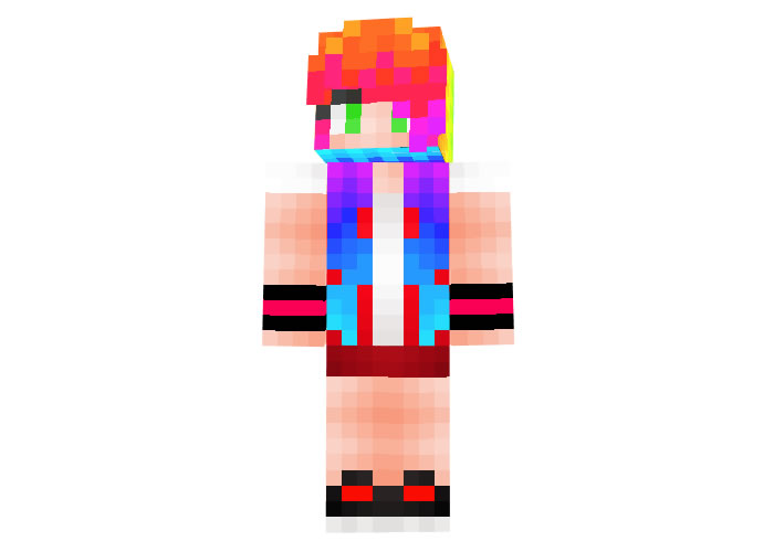 Ne0n_Girl Skin | Minecraft Skins Download
