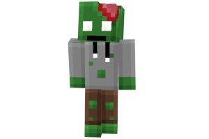 Pixeled Zombie | Minecraft Mob Skin