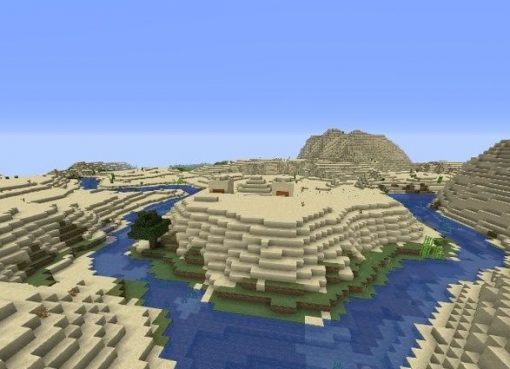 Three Pyramids Seed for Minecraft