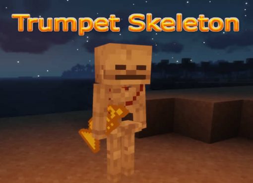 Trumpet Skeleton Mod for Minecraft