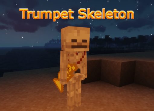 Trumpet Skeleton Mod for Minecraft