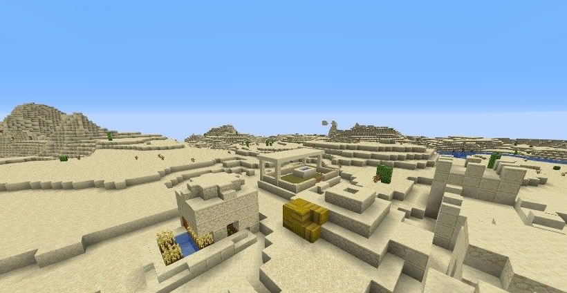 Village With Hidden Temple Seed for Minecraft 1.14