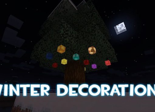 Winter Decorations Mod for Minecraft 1.14.4