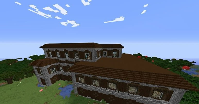 Beautiful Village and Mansion Seed Screenshot
