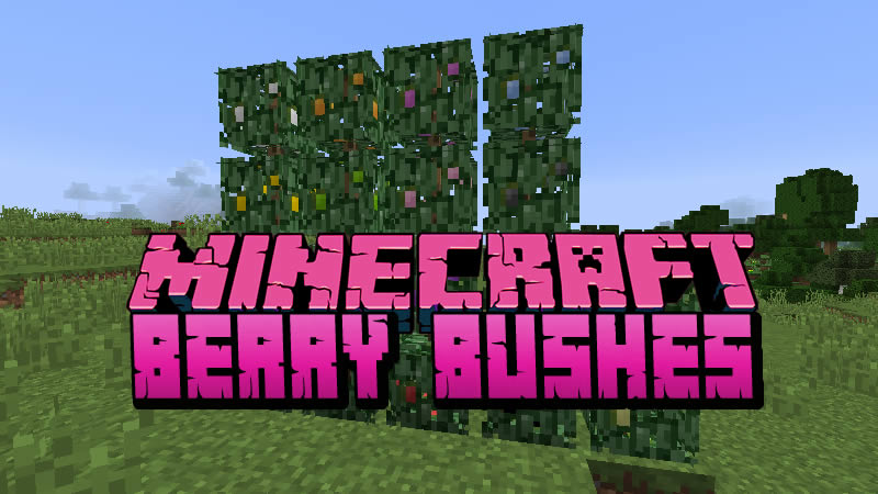 Berry Bushes Mod for Minecraft