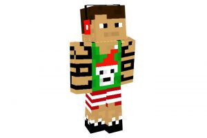 Bowerzz Skin | Minecraft Christmas Skins for Boys