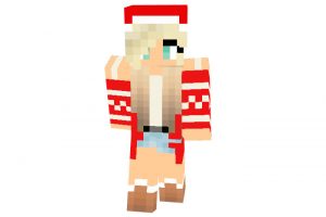 CanadianYoda Skin | Minecraft Christmas Skins for Girl