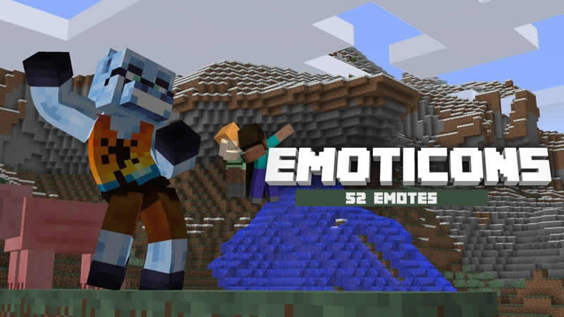 Emoticons Mod (Dance in Minecraft)