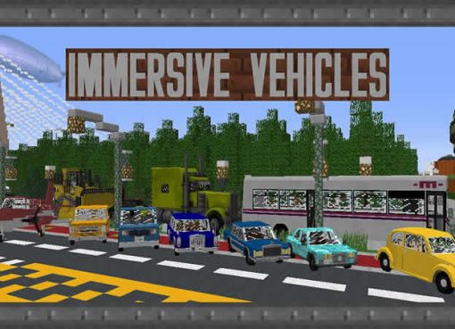 Immersive Vehicles Mod for Minecraft