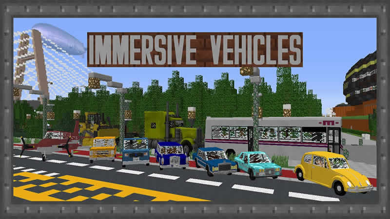 Immersive Vehicles Mod for Minecraft