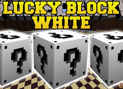Lucky Block White Mod for Minecraft