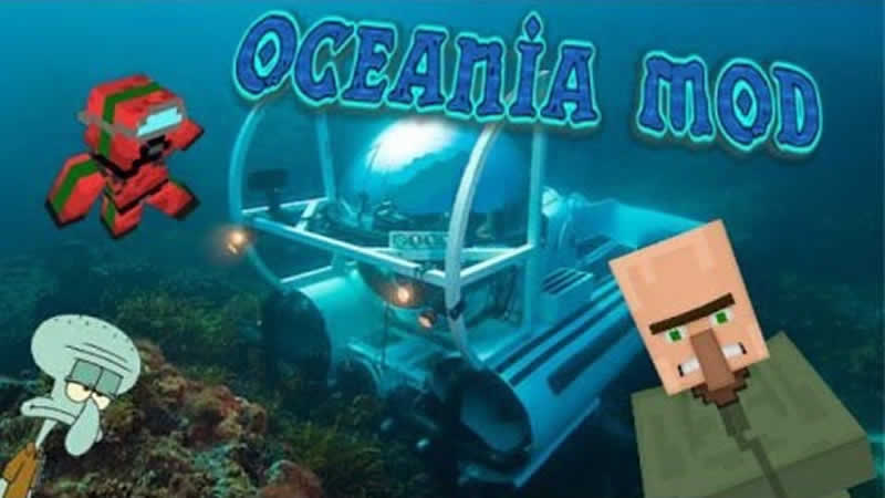 Oceania Mod for Minecraft