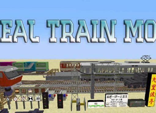 Real Train Mod for Minecraft