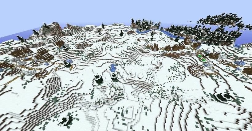 Two Winter Villages Seed Screenshot 2